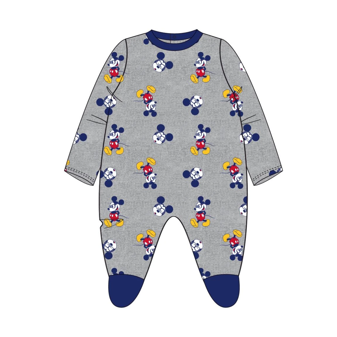 Cerda MICKEY - Barboteuse Interlock - Mickey - 18 Mois 1 Cerda MICKEY - Barboteuse Interlock - Mickey - 18 Mois