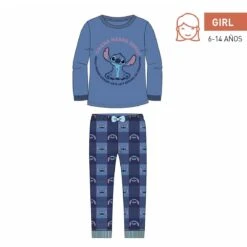 Cerda LILO & STITCH - Pyjama Fille En Jersey - (8 Ans)