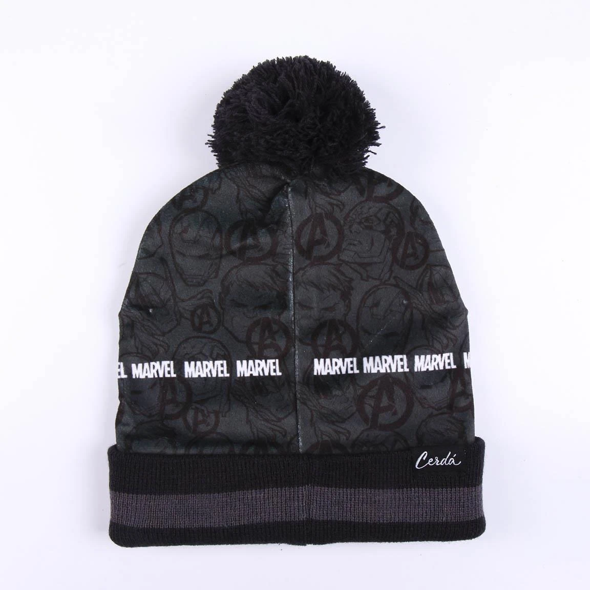 Cerda AVENGERS - Set Bonnet Pompon + Gants + Tour De Cou - 3Pc Enfant 2 Cerda AVENGERS - Set Bonnet Pompon + Gants + Tour De Cou - 3Pc Enfant – Image 2