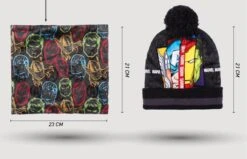 Cerda AVENGERS - Set Bonnet Pompon + Gants + Tour De Cou - 3Pc Enfant 9 Cerda AVENGERS - Set Bonnet Pompon + Gants + Tour De Cou - 3Pc Enfant -Homme & Co Soldes Boutique FIG2200009624 5