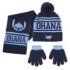 Cerda LILO & STITCH - Set Bonnet Pompon + Gants + Echarpe - 3Pc Enfant