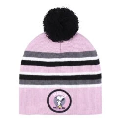 Cerda SNOOPY - Bonnet Pompon Jacquard - Enfants