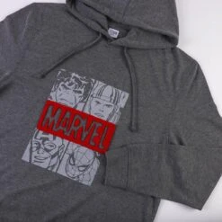 Cerda MARVEL - Logo - Sweat à Capuche Coton (S) -Homme & Co Soldes Boutique FIG2900000198 3