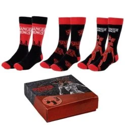 Cerda STRANGER THINGS - Pack De 3 Paires De Chaussettes (Taille 35-41)