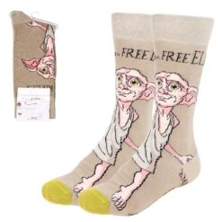 Cerda HARRY POTTER - Dobby Free Elf- 1 Paire De Chaussettes (Taille 35-41)