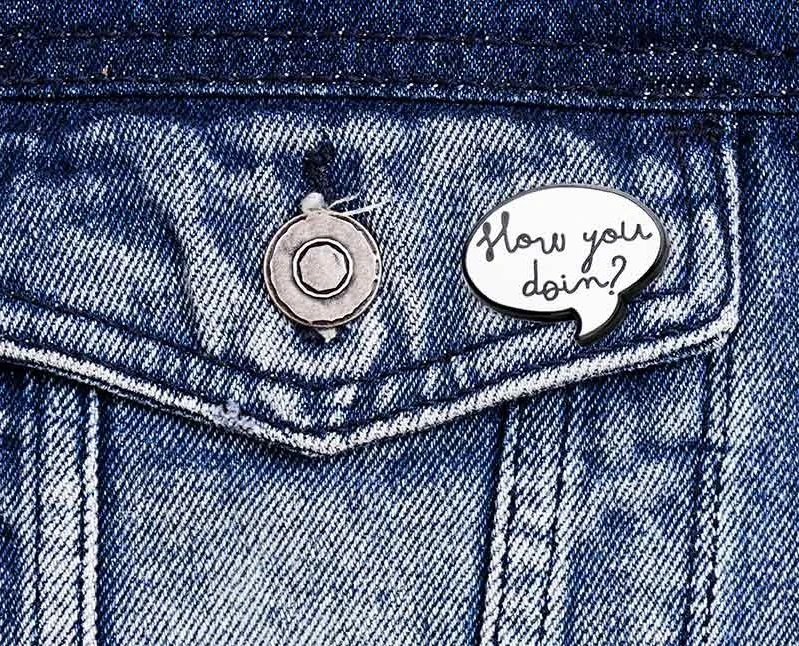 ABYstyle FRIENDS - How You Doin' ? - Pin's 2 ABYstyle FRIENDS - How You Doin' ? - Pin's – Image 2