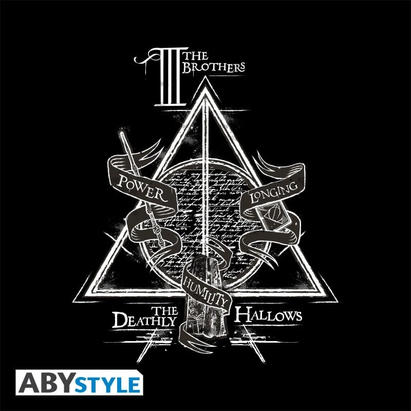 ABYstyle HARRY POTTER - Reliques De La Mort - T-Shirt - Femme - (S) 2 ABYstyle HARRY POTTER - Reliques De La Mort - T-Shirt - Femme - (S) – Image 2