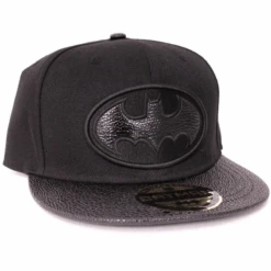 BATMAN - Casquette Leather Logo