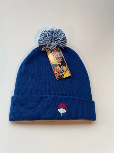 NARUTO - Uchiwa - Bonnet Taille Unique 1 NARUTO - Uchiwa - Bonnet Taille Unique