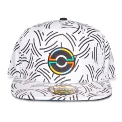 Difuzed POKEMON - Pokeball Blanche - Casquette Ajustable
