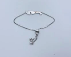 STITCH - Bracelet Ajustable En Laiton Plaqué -Homme & Co Soldes Boutique FIGBF00662RLARG 3