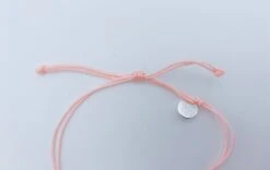 MINNIE - Bracelet Cordes Ajustable + Pendentif Laiton Plaqué -Homme & Co Soldes Boutique FIGBF00680TRPLARG 4