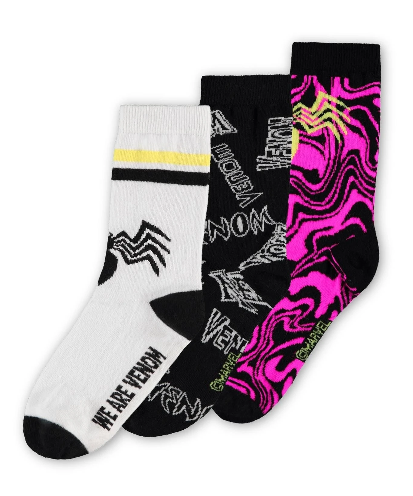 Difuzed MARVEL - Venom - Pack De 3 Paires De Chaussettes Kids (T 35-38) 1 Difuzed MARVEL - Venom - Pack De 3 Paires De Chaussettes Kids (T 35-38)