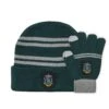 Cinereplicas HARRY POTTER - Set Enfant Gants Tactiles & Bonnet - Serpentard