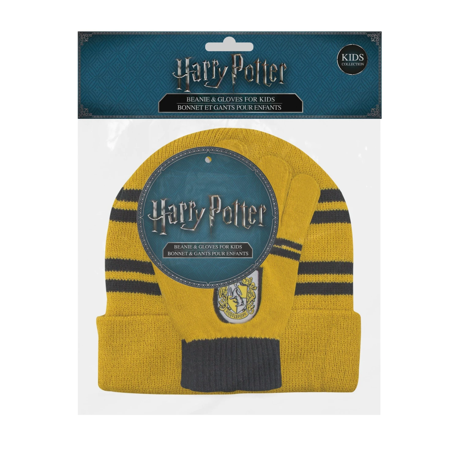 Cinereplicas HARRY POTTER - Set Enfant Gants Tactiles & Bonnet - Poufsouffle 2 Cinereplicas HARRY POTTER - Set Enfant Gants Tactiles & Bonnet - Poufsouffle – Image 2