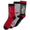 Difuzed HUNTER X HUNTER - Crew Socks -Pack De 3 Paires De Chaussettes (T43-46)