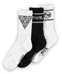 Difuzed MARVEL - Thor - Pack De 3 Paires De Chaussettes Homme (T39-42)