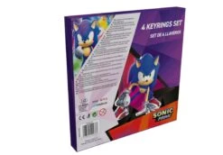 SONIC - Personnages - Set De 4 Portes-Clés En Caoutchou -Homme & Co Soldes Boutique FIGCYPKR 04 SC 3