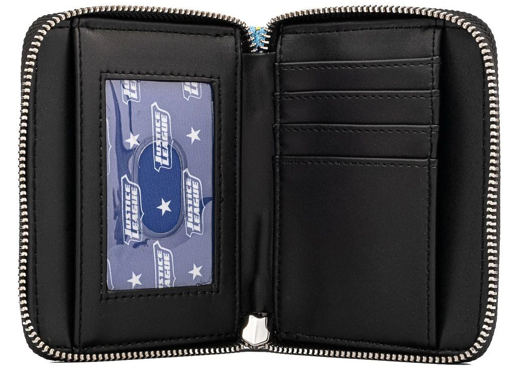 DC COMICS - Chibi Superheroes - Portefeuille LoungeFly '13x10' 3 DC COMICS - Chibi Superheroes - Portefeuille LoungeFly '13x10' – Image 3