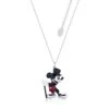 DISNEY MICKEY MOUSE - Showman Necklace 'White Gold Plated'