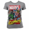 MARVEL - T-Shirt Comics Heroe GIRL - Grey (L)