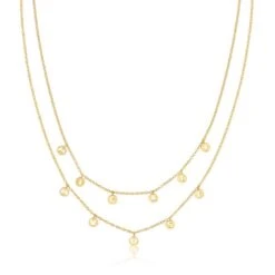 DISNEY MICKEY MOUSE - Word Necklace 'Gold Plated'