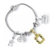 FRIENDS - Bracelet + 4 Charmes