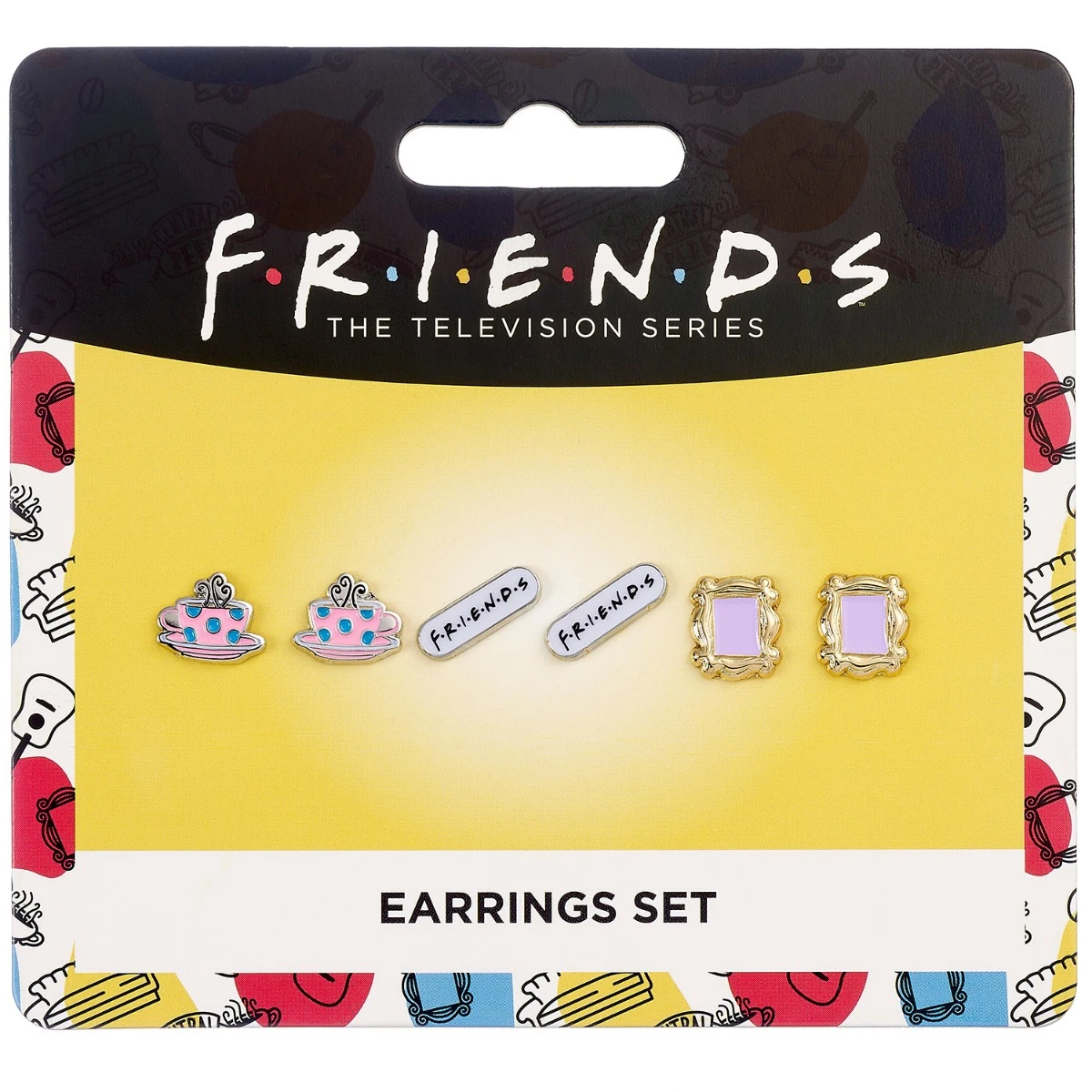 FRIENDS - Set De 3 Boucles D'oreilles 1 FRIENDS - Set De 3 Boucles D'oreilles
