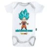 DRAGON BALL SUPER - Body Bébé - Goku : Bébé Saiyan Divin (12-18 Mois)