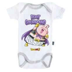 DRAGON BALL SUPER - Body Bébé - Boo : Petit Gourmand (6-12 Mois)