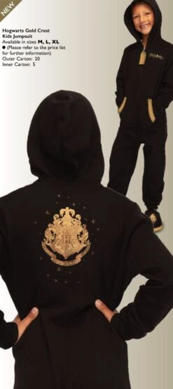 HARRY POTTER - Poudlard Gold - Combinaison Kids (7-9yo)