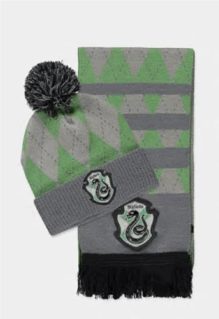 Difuzed HARRY POTTER - Slytherin - Gift Set Bonnet & écharpe