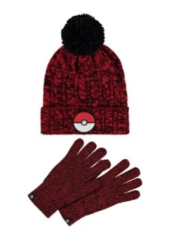 Difuzed POKEMON - Pokéball - Gift Set Bonnet & Gants