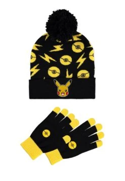 Difuzed POKEMON - Pikachu - Gift Set Bonnet & Gants