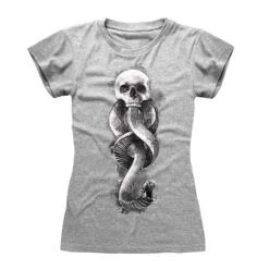 HARRY POTTER - Dark Arts Snake - T-Shirt Femme (S)