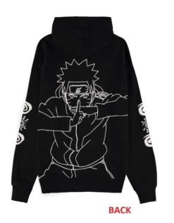 Difuzed NARUTO SHIPPUDEN - Naruto - Pull à Capuche Zipper Homme (S)