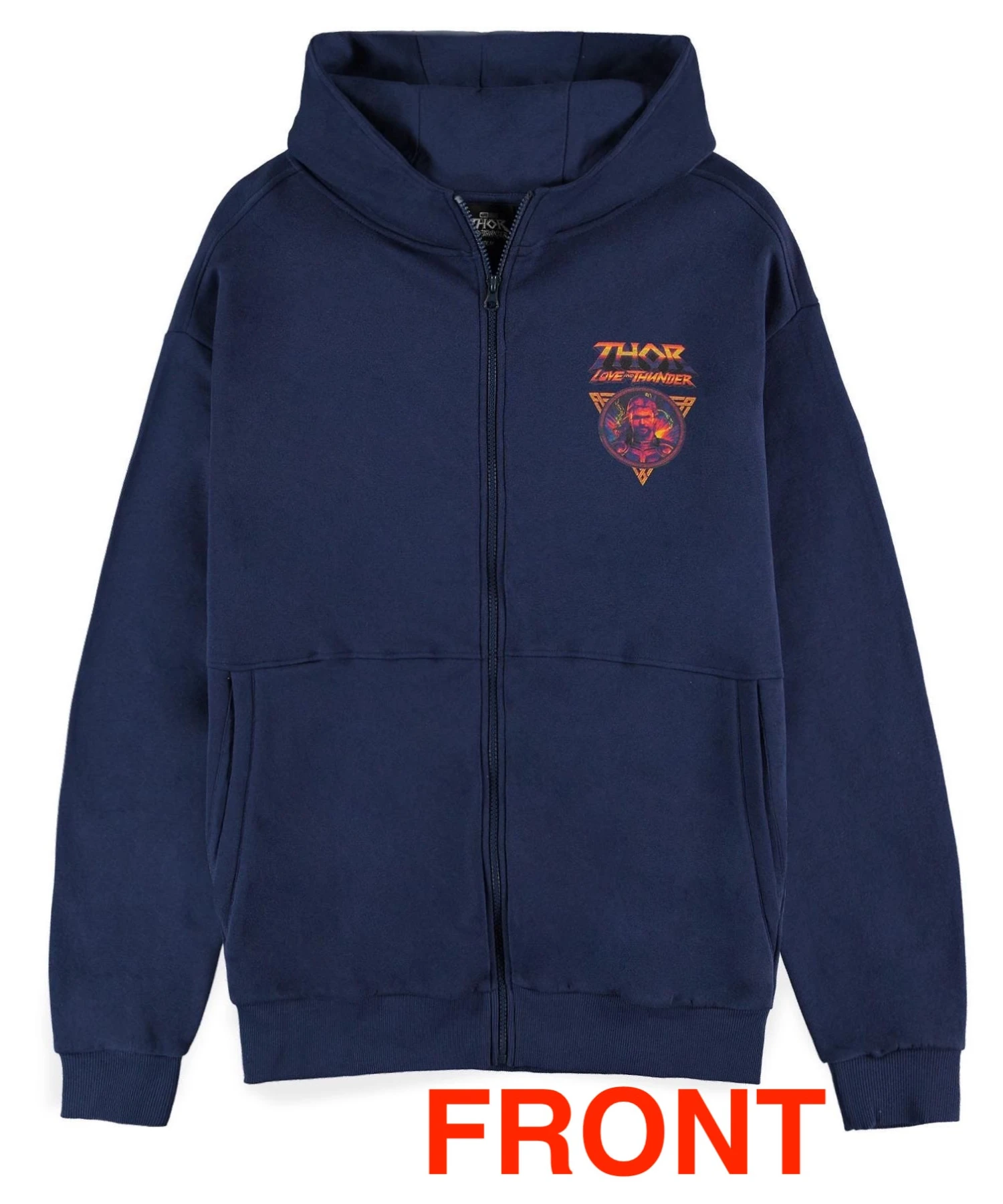 Difuzed MARVEL - Thor: Love And Thunder - Sweat à Capuche Zipper Homme (S) 2 Difuzed MARVEL - Thor: Love And Thunder - Sweat à Capuche Zipper Homme (S) – Image 2