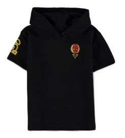 Difuzed SPIDERMAN - Pull à Capuche Manche Courte Enfant (122-128)