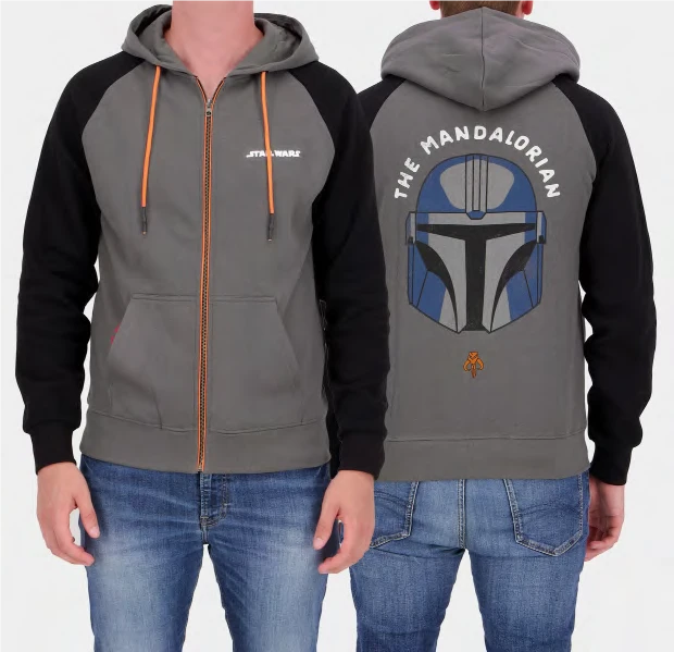 Difuzed STAR WARS - The Mandalorian - Hoodie Homme (M) 1 Difuzed STAR WARS - The Mandalorian - Hoodie Homme (M)