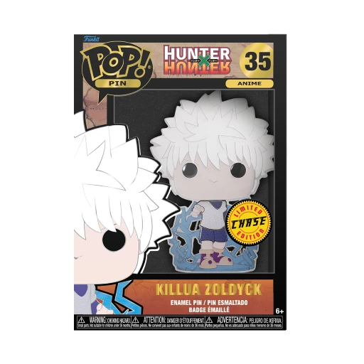 FUNKO HUNTER X HUNTER - Pop Large Enamel Pin N° 35 - Killua Chase Group 5 FUNKO HUNTER X HUNTER - Pop Large Enamel Pin N° 35 - Killua Chase Group – Image 5
