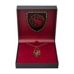 HOUSE OF THE DRAGONS - 3 Dragons - Collier Pendentif Avec Pierre 10 HOUSE OF THE DRAGONS - 3 Dragons - Collier Pendentif Avec Pierre -Homme & Co Soldes Boutique FIGHOTD3DRAGNNK01 5