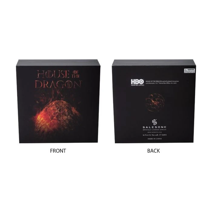 HOUSE OF THE DRAGONS - 3 Dragons - Collier Pendentif Avec Pierre 6 HOUSE OF THE DRAGONS - 3 Dragons - Collier Pendentif Avec Pierre – Image 6