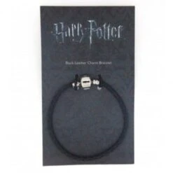 HARRY POTTER - Bracelet Fantaisie Cuir Noir - 18cm -Homme & Co Soldes Boutique FIGHP0029 3