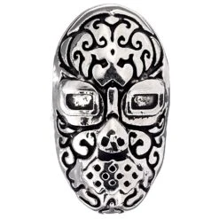 HARRY POTTER -Set De 4 Perles Charmes Pour Bracelet-Masques Mangemorts -Homme & Co Soldes Boutique FIGHP0140 4