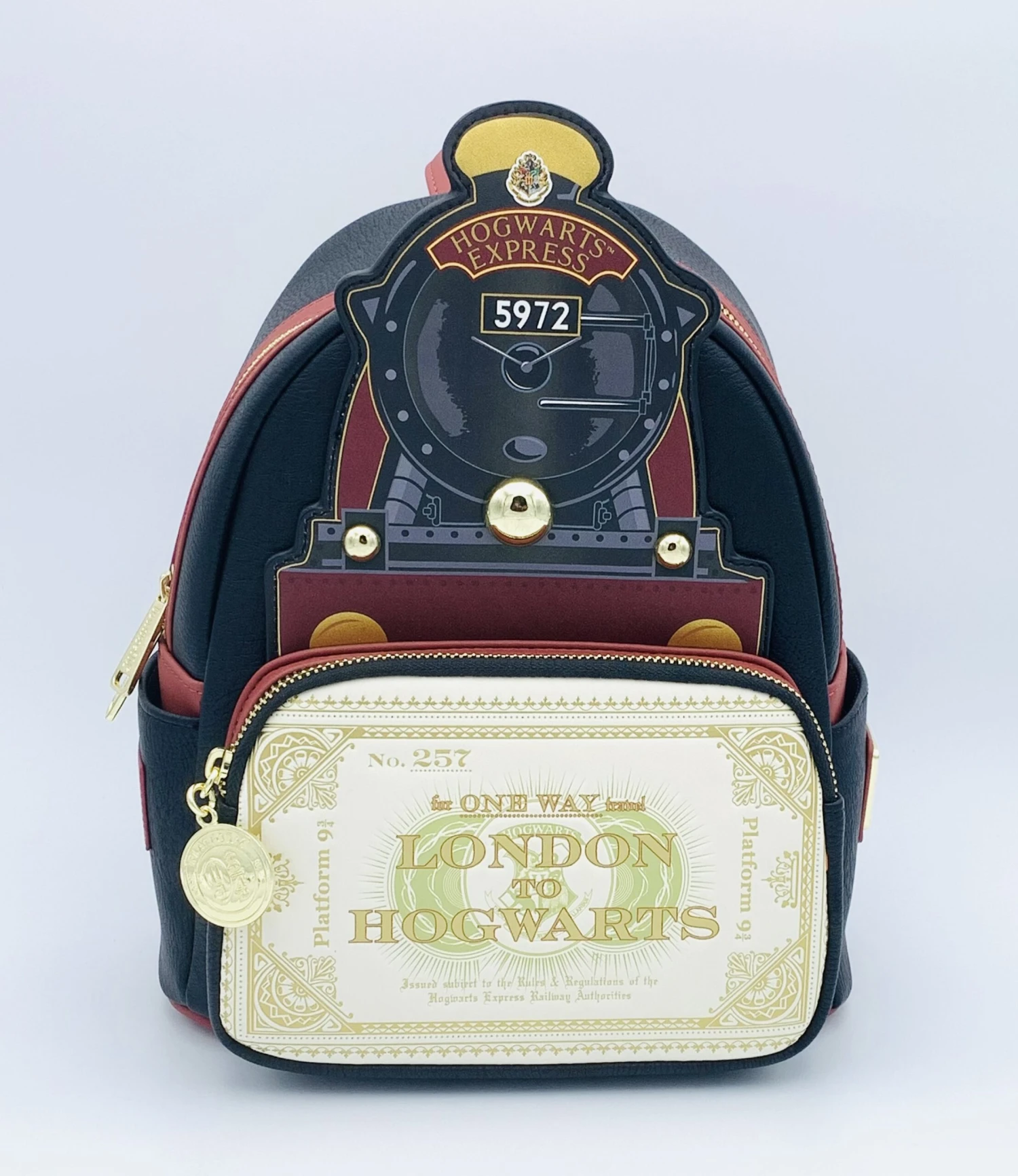 HARRY POTTER - Poudlard Express - Mini Sac à Dos LoungeFly 'Exclusive' 1 HARRY POTTER - Poudlard Express - Mini Sac à Dos LoungeFly 'Exclusive'