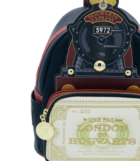 HARRY POTTER - Poudlard Express - Mini Sac à Dos LoungeFly 'Exclusive' 2 HARRY POTTER - Poudlard Express - Mini Sac à Dos LoungeFly 'Exclusive' – Image 2