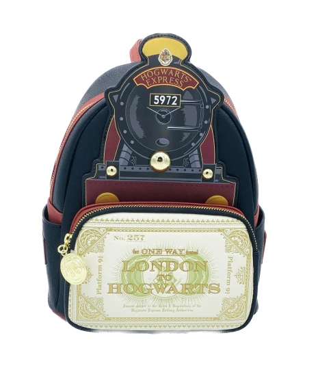 HARRY POTTER - Poudlard Express - Mini Sac à Dos LoungeFly 'Exclusive' 3 HARRY POTTER - Poudlard Express - Mini Sac à Dos LoungeFly 'Exclusive' – Image 3