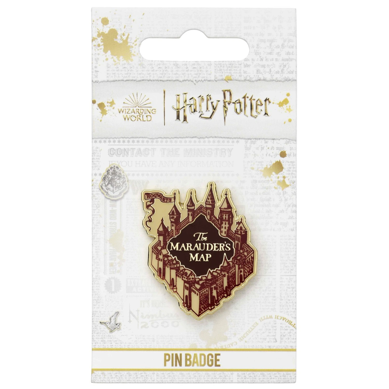 HARRY POTTER - Carte Du Maraudeur - Pin's 2 HARRY POTTER - Carte Du Maraudeur - Pin's – Image 2