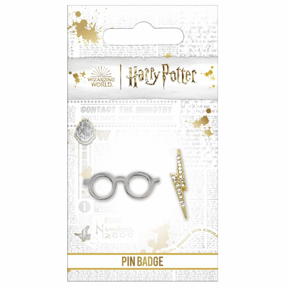 HARRY POTTER - Lunettes & Eclair - Pin's 2 HARRY POTTER - Lunettes & Eclair - Pin's – Image 2