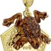 HARRY POTTER - Chocolate Frog - Charme + Cristaux Pour Bracelet